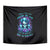 Flower Lady Skull Tapestry Don't Try To Figure Me Out - Wonder Print Shop