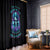 Flower Lady Skull Window Curtain Don't Try To Figure Me Out - Wonder Print Shop