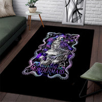 Mermaid Skull Area Rug The Little Mermaid - Wonder Print Shop
