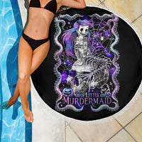 Mermaid Skull Beach Blanket The Little Mermaid - Wonder Print Shop