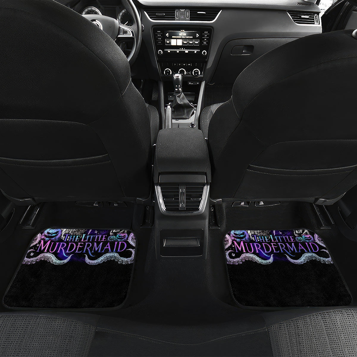 Mermaid Skull Car Mats The Little Mermaid - Wonder Print Shop