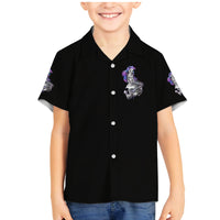 Mermaid Skull Family Matching Mermaid Dress and Hawaiian Shirt The Little Mermaid - Wonder Print Shop