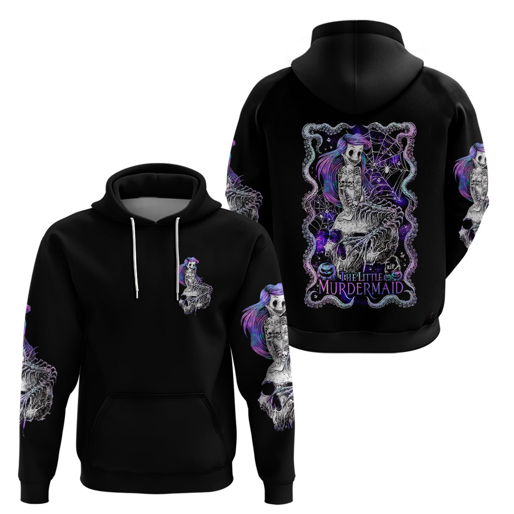 Mermaid Skull Hoodie The Little Mermaid - Wonder Print Shop
