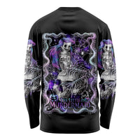 Mermaid Skull Long Sleeve Shirt The Little Mermaid - Wonder Print Shop
