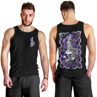 Mermaid Skull Men Tank Top The Little Mermaid - Wonder Print Shop