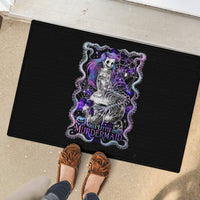 Mermaid Skull Rubber Doormat The Little Mermaid - Wonder Print Shop