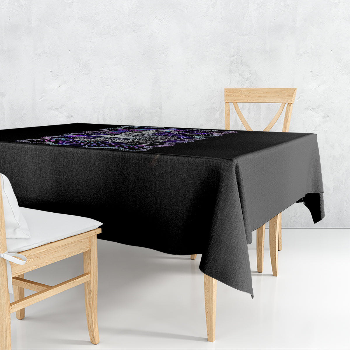 Mermaid Skull Tablecloth The Little Mermaid - Wonder Print Shop