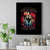 Couple Skull Canvas Wall Art I Don't Care If The Whole World Is Against Us - Wonder Print Shop