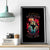 Couple Skull Canvas Wall Art I Don't Care If The Whole World Is Against Us - Wonder Print Shop