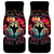 Couple Skull Car Mats I Don't Care If The Whole World Is Against Us - Wonder Print Shop