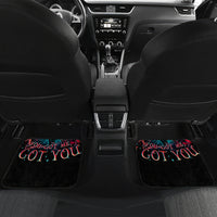Couple Skull Car Mats I Don't Care If The Whole World Is Against Us - Wonder Print Shop