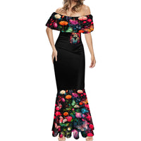 Couple Skull Mermaid Dress I Don't Care If The Whole World Is Against Us - Wonder Print Shop