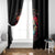 Couple Skull Window Curtain I Don't Care If The Whole World Is Against Us - Wonder Print Shop