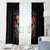 Couple Skull Window Curtain I Don't Care If The Whole World Is Against Us - Wonder Print Shop