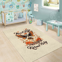 Fairy Skull Area Rug Next Life I Want To Be The Karma Fairy - Wonder Print Shop