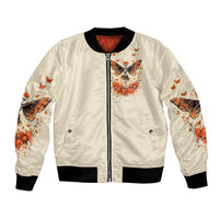Fairy Skull Bomber Jacket Next Life I Want To Be The Karma Fairy - Wonder Print Shop