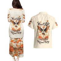 Fairy Skull Couples Matching Puletasi Dress and Hawaiian Shirt Next Life I Want To Be The Karma Fairy - Wonder Print Shop