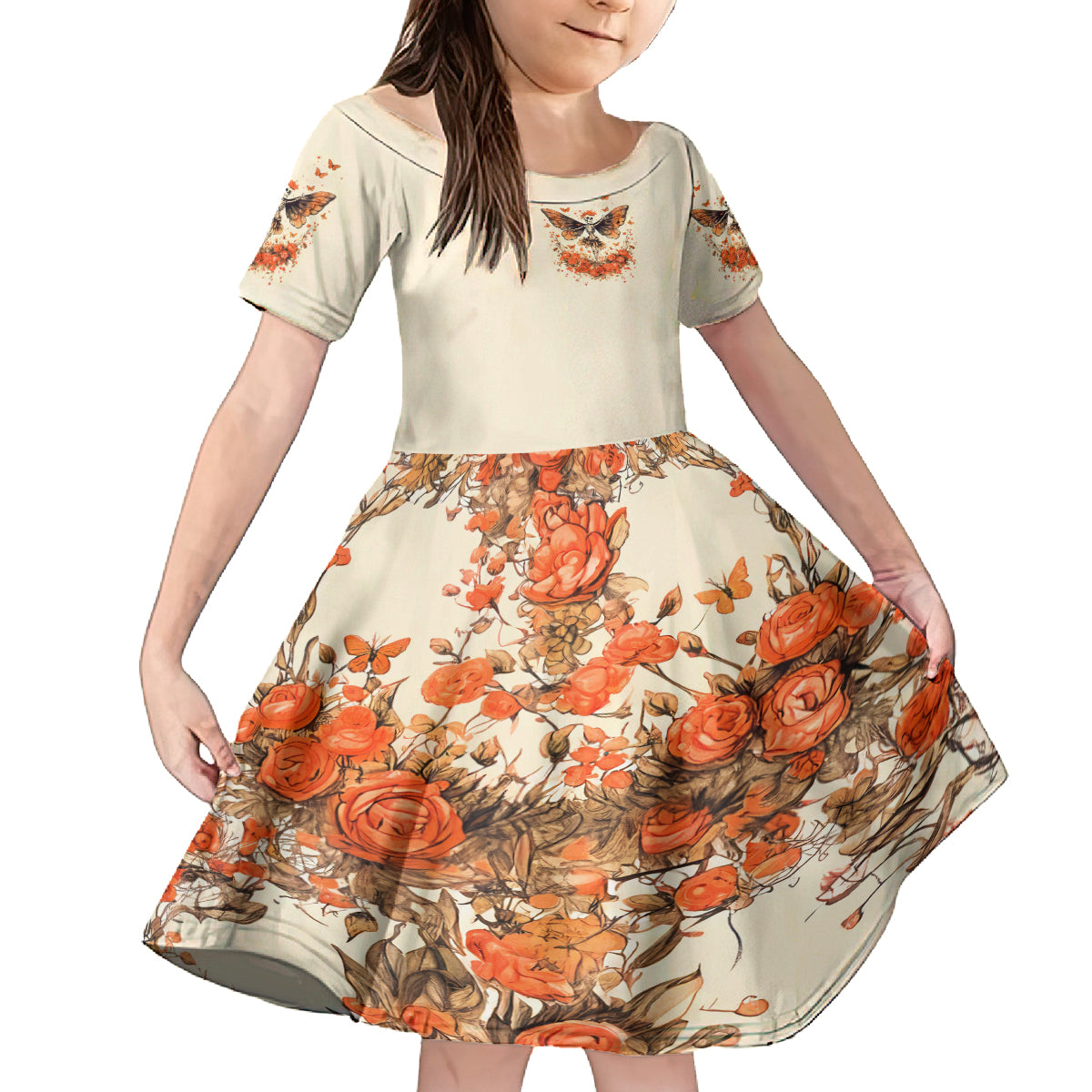 Fairy Skull Family Matching Long Sleeve Bodycon Dress and Hawaiian Shirt Next Life I Want To Be The Karma Fairy - Wonder Print Shop