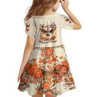 Fairy Skull Family Matching Long Sleeve Bodycon Dress and Hawaiian Shirt Next Life I Want To Be The Karma Fairy - Wonder Print Shop