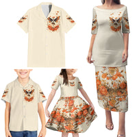 Fairy Skull Family Matching Puletasi Dress and Hawaiian Shirt Next Life I Want To Be The Karma Fairy - Wonder Print Shop