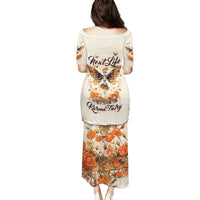 Fairy Skull Family Matching Puletasi Dress and Hawaiian Shirt Next Life I Want To Be The Karma Fairy - Wonder Print Shop