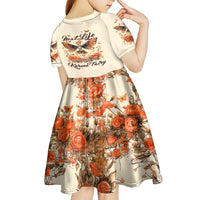 Fairy Skull Kid Short Sleeve Dress Next Life I Want To Be The Karma Fairy - Wonder Print Shop