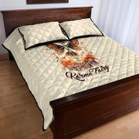 Fairy Skull Quilt Bed Set Next Life I Want To Be The Karma Fairy - Wonder Print Shop