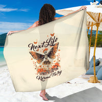 Fairy Skull Sarong Next Life I Want To Be The Karma Fairy - Wonder Print Shop