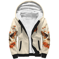 Fairy Skull Sherpa Hoodie Next Life I Want To Be The Karma Fairy - Wonder Print Shop