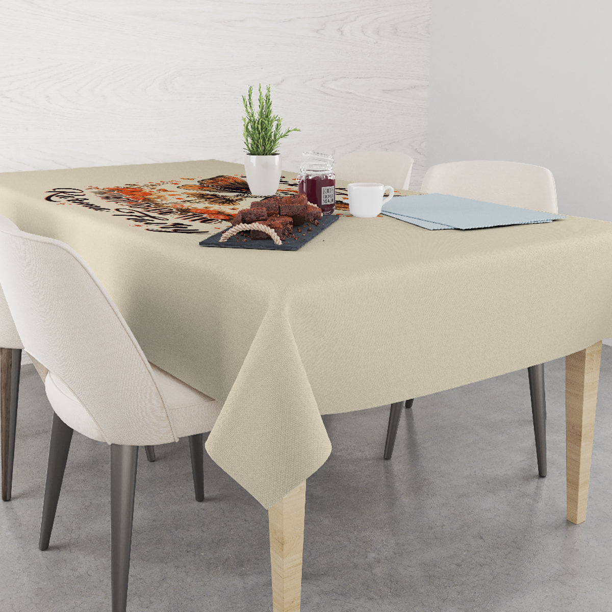 Fairy Skull Tablecloth Next Life I Want To Be The Karma Fairy - Wonder Print Shop