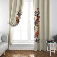Fairy Skull Window Curtain Next Life I Want To Be The Karma Fairy - Wonder Print Shop