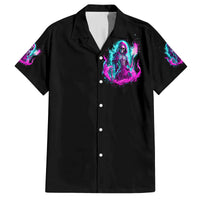 Flame Witch Skull Family Matching Tank Maxi Dress and Hawaiian Shirt I'm An Odd Combination Of Sweet And Don't Mess With Me - Wonder Print Shop