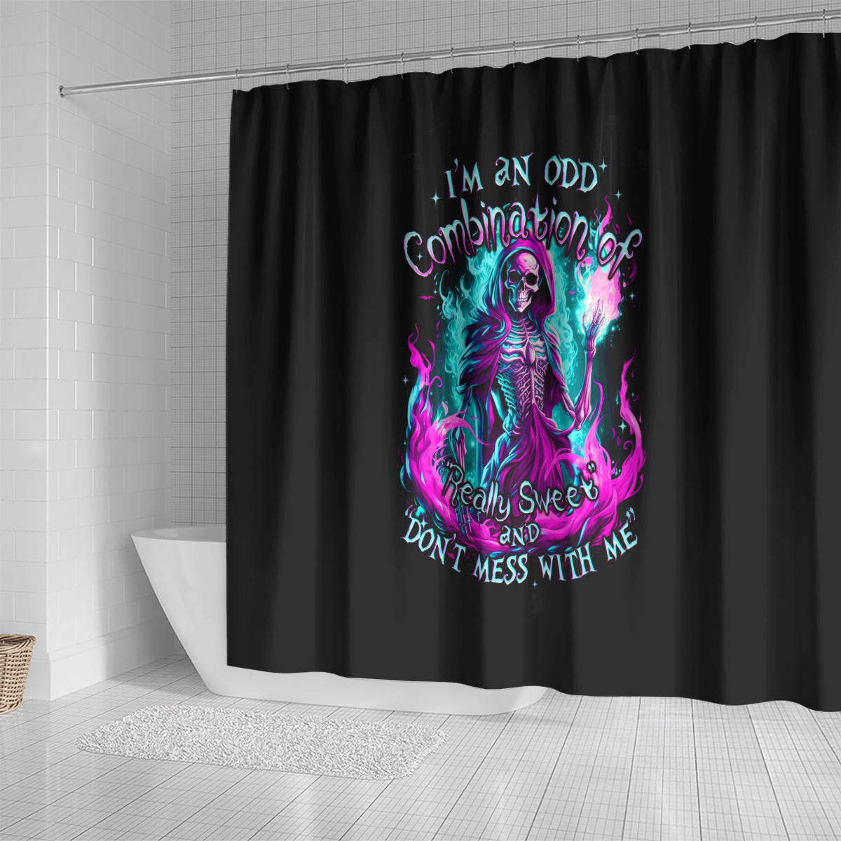 flame-witch-skull-shower-curtain-im-an-odd-combination-of-sweet-and-dont-mess-with-me