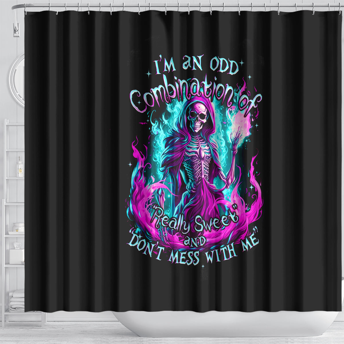 flame-witch-skull-shower-curtain-im-an-odd-combination-of-sweet-and-dont-mess-with-me