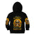 Sunflower Skull Kid Hoodie She Is Sunshine Mixed With A Little Hurricance - Wonder Print Shop