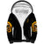 Sunflower Skull Sherpa Hoodie She Is Sunshine Mixed With A Little Hurricance - Wonder Print Shop