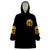 Sunflower Skull Wearable Blanket Hoodie She Is Sunshine Mixed With A Little Hurricance - Wonder Print Shop