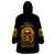 Sunflower Skull Wearable Blanket Hoodie She Is Sunshine Mixed With A Little Hurricance - Wonder Print Shop