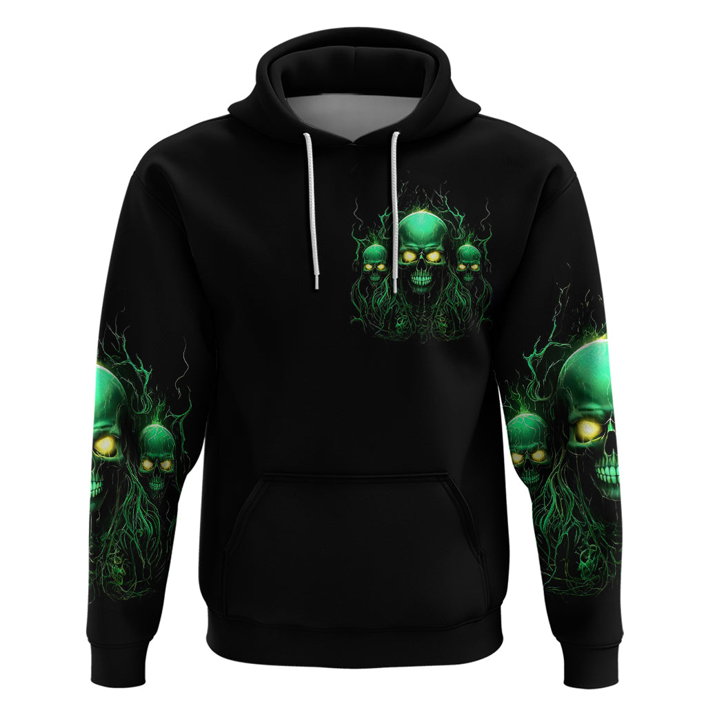 Thnder Skull Hoodie One Day I Gonna Just Say F It All - Wonder Print Shop