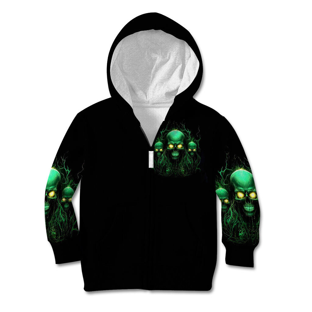 Thnder Skull Kid Hoodie One Day I Gonna Just Say F It All - Wonder Print Shop