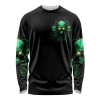 Thnder Skull Long Sleeve Shirt One Day I Gonna Just Say F It All - Wonder Print Shop