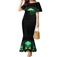 Thnder Skull Mermaid Dress One Day I Gonna Just Say F It All - Wonder Print Shop