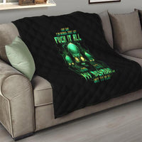 Thnder Skull Quilt One Day I Gonna Just Say F It All - Wonder Print Shop