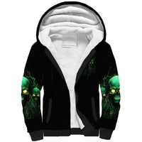 Thnder Skull Sherpa Hoodie One Day I Gonna Just Say F It All - Wonder Print Shop