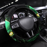 Thnder Skull Steering Wheel Cover One Day I Gonna Just Say F It All - Wonder Print Shop