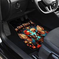 Couple Skull Car Mats From Our First Kiss Till Our Last Breath - Wonder Print Shop