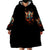 Couple Skull Wearable Blanket Hoodie From Our First Kiss Till Our Last Breath - Wonder Print Shop
