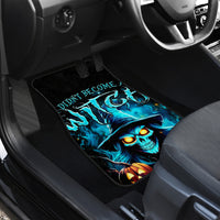 Witch Skull Halloween Car Mats I Didn't Becom A Witch - Wonder Print Shop
