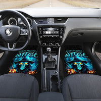 Witch Skull Halloween Car Mats I Didn't Becom A Witch - Wonder Print Shop