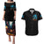 Witch Skull Halloween Couples Matching Puletasi Dress and Hawaiian Shirt I Didn't Becom A Witch - Wonder Print Shop